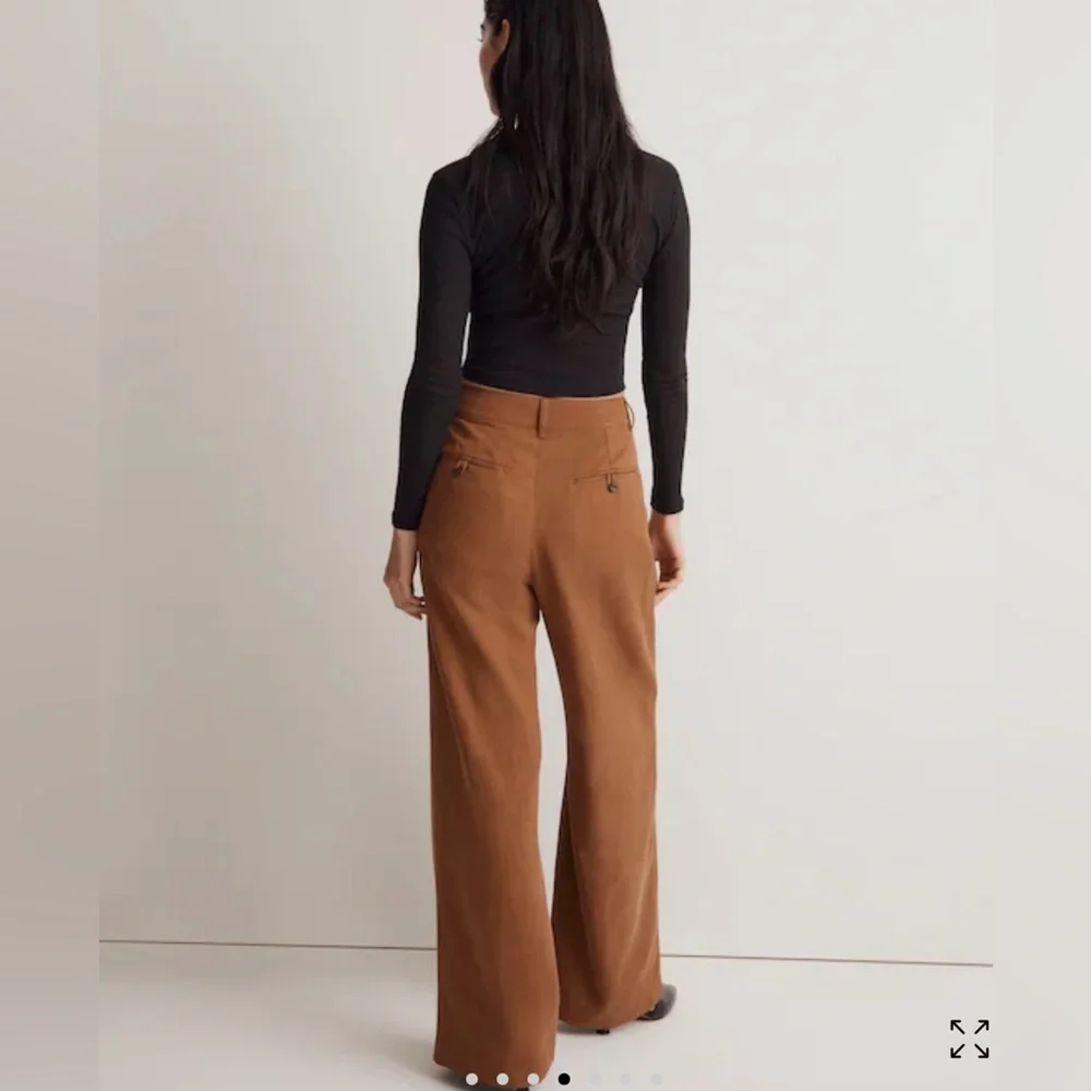 Madewell Harlow Wide-Leg Pant, sz 2 tall - Picture 3 of 10
